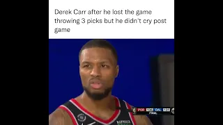 Derek Carr Is The Man