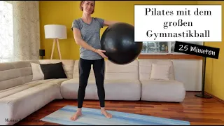 Pilates mit dem Gymnastikball