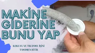 Bulaşık Makine Giderine Bunu Uygulayın  kötü kokuyu ve Tıkanma Sorununu  Kökten Çözün