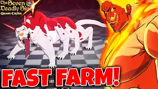 *NEW* CHAOS BOSS FIGHT FAST FARM & ANIMATIONS! | Seven Deadly Sins: Grand Cross