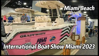 Miami International  Boat Show 2023    4K