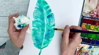 Banana leaf tutorial