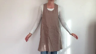 pinafore apron by portland apron company