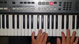 Hijo mio porque lloras rudy israel lopez Melodia en teclado nota sol mayor "dsr pianista"