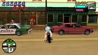 GTA Vice city stories. Въезжаем в дверь.