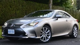 2015 Lexus RC 350 AWD Review