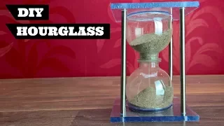 DIY Hourglass From Old Bottles