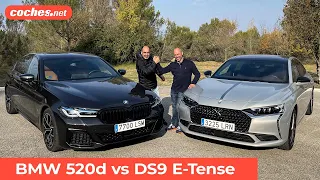 BMW Serie 5 vs DS 9 | Comparativa / Test / Review en español | coches.net