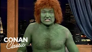 Conan Hulks Out | Late Night with Conan O’Brien