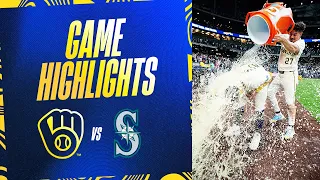 Mariners vs. Brewers Game Highlights (4/5/24) | MLB Highlights