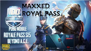 MAXXING ROYAL PASS S15 || S14 CONQUEROR TITLE || SAMURAI OPS OUTFIT || #60 MYTHIC 😮🥳🥳