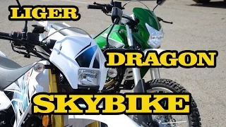 Мотоциклы QINGQI QM200/250GY - SKYBIKE LIGER,  SKYBIKE DRAGON