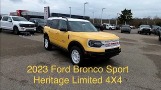 2023 Ford Bronco Sport Heritage Limited 4X4 | Built Wild | Complete In-Depth Review