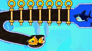 Save the Fish / Pull the Pin Level 121- 140 Android Game - Save Fish Pull the Pin | Mobile Game