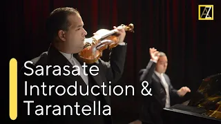 SARASATE: Introduction & Tarantella | Antal Zalai, violin 🎵 classical music