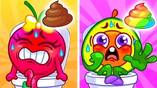 The Poo Poo Song! 🚽💩 Healthy Habits for Kids!🌈 Let's Sing-Along with Pit and Penny