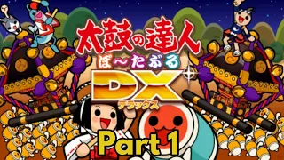Taiko No Tatsujin Portable DX Part 1 (Shrine Battle)