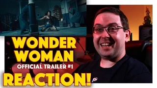 REACTION! Wonder Woman Official Trailer #1 - Gal Gadot Movie 2017