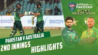 2nd Innings Highlights | Pakistan vs Australia | 2nd ODI 2022 | PCB | MM2T