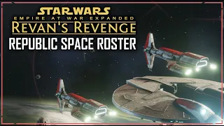 Old Republic Space Roster Reveal! | Empire at War: Revan's Revenge