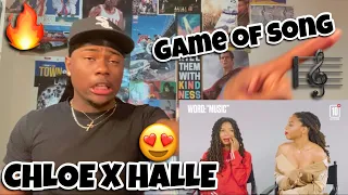 Chloe x Halle Sing Beyoncé, Lady Gaga and Tamia in a Game of Song Association | ELLE | Reaction