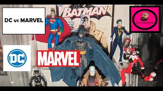 DC Vs Marvel Who Wins ? Mafex Action Figure Full Collection Display Tour Overview and More !!