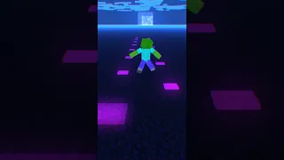 Alan Walker Fade Zombie Plays Piano Tiles Music - Monster School (Minecraft animation) Part 2