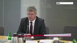 "Szczerba uprawia cyrk pod własną kampanię" Przesłuchanie Macieja Wąsika przed komisją śledczą.
