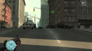 GTA IV - Police shootout + Escaping 6-star wanted level