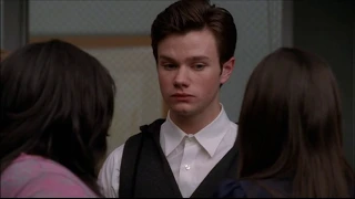 Glee - Kurt Asks Rachel, Quinn and Mercedes To Leave After Praying 2x03