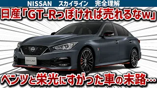 【スカイライン完全理解】948万で最高出力420馬力な「ほぼGT-R」がヤバい!ベンツのエンジンも搭載していた現行スカイラインを徹底解説！！【ゆっくり解説】