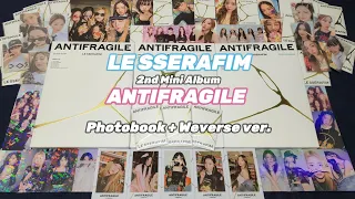 [Unboxing] LE SSERAFIM - 2nd Mini Album ANTIFRAGILE (Photobook + Weverse ver with POB)