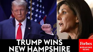 BREAKING NEWS: Trump Wins New Hampshire Primary, Defeating Nikki Haley