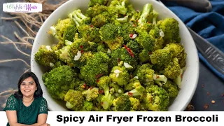Spicy Air Fryer Frozen Broccoli Recipe