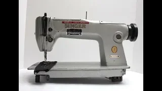 Vintage Industrial Singer Sewing Machine Review 281-1