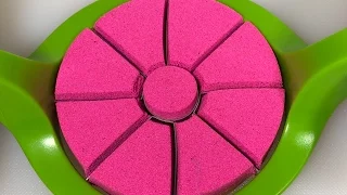 Very Satisfying Kinetic Sand Cutting Videos Compilation #18 ASMR | Sand Tagious