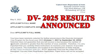 BREAKING NEWS | OFFICIAL DATE TO RELEASE DV-2025 RESULTS ANNOUNCED | HOW TO CHECK THE RESULTS |