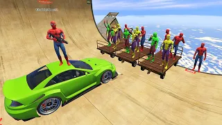 GTA 5 Crazy Ragdolls SPIDERMAN Jumps/Fails Insane #7 (Euphoria Physics, Funny Moments) Funny