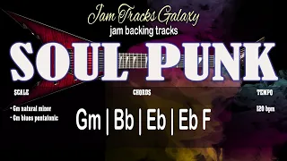 SOFT ROCK Backing Track in Gm // SOUL PUNK jam track // (120 bpm)