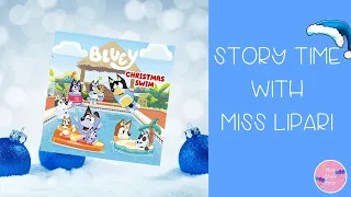 Bluey Christmas Swim  Read Aloud