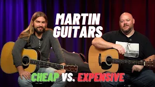 Martin Dreadnoughts Cheap vs. Expensive | D-45 vs. D-12