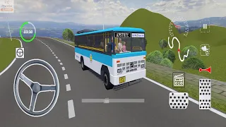 Bus Accident in Ghat Section | Temple Bus Driver Simulation Android Gameplay | Bus Games Videos