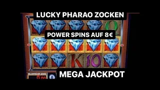 Lucky Pharao auf 8€ geile Power Spins MEGA DIAMANT JACKPOT 💎 Merkur Magie Casino Spielothek slots