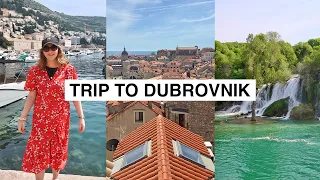 TRAVELLING TO DUBROVNIK, CROATIA | sketchbooking, sight-seeing & gaining Illustration inspiration