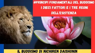 ✅#I Principi Fondamentali Del Buddismo  - I Dieci Fattori e i Tre Regni Dell'esistenza.