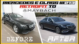 Maybach Mercedes E class w213 Complete Body kit  convert to Maybach by Tolias Edition 1st in Europe