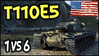 T110E5 - 9.5K Damage - 10 Kills - World of Tanks T110E5 GamePlay