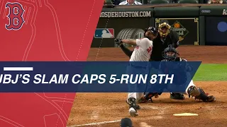 Jackie Bradley Jr. caps 5-run 8th with a grand slam