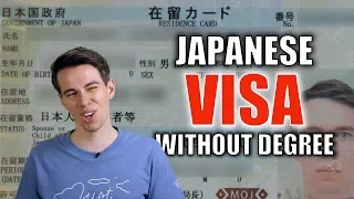 How to get a Japanese visa WITHOUT university degree | Moving to Japan