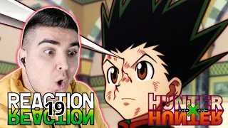 GON IS COMPLETELY INSANE! HUNTER X HUNTER EPISODE 19 REACTION! ( Can't Win × And × Can't Lose! )